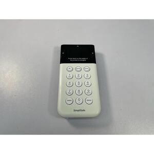 SimpliSafe Wireless Keypad Extra Alarm Keypad Open Box